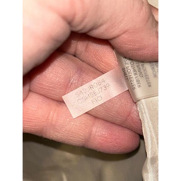 Calvin Klein Preppy Academia Professional Cream Textured Blazer - Picture 8 of 10